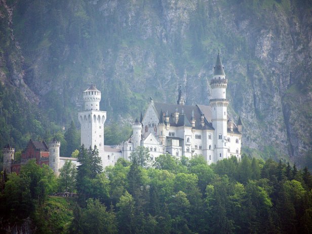 /El castillo de Neuschwanstein