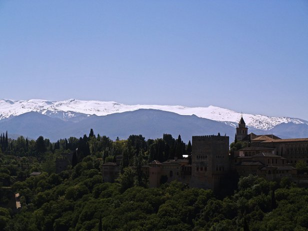 /Sierra Nevada desde el Albaicin
