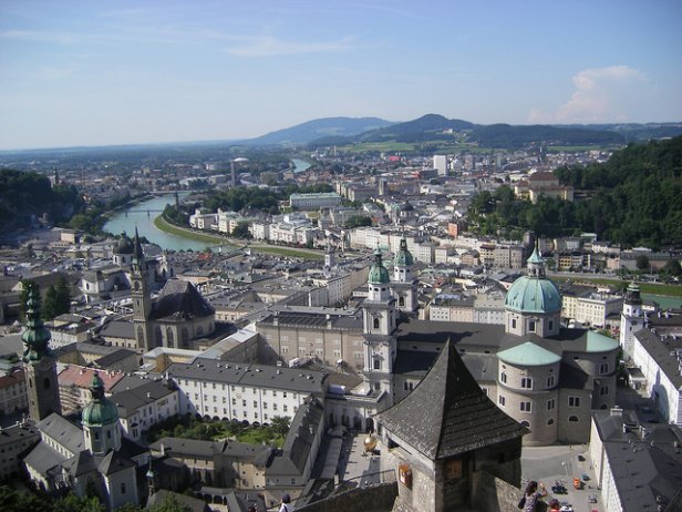 /Vista de Salzburgo