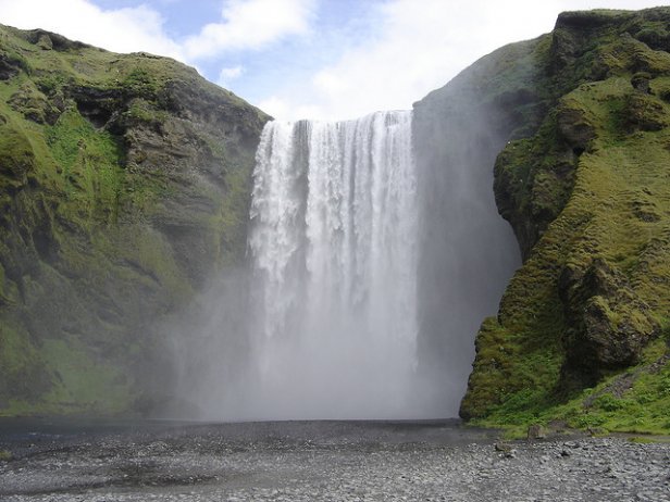 /La cascada Skogafoss